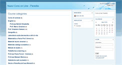 Desktop Screenshot of corsiparadisi.org